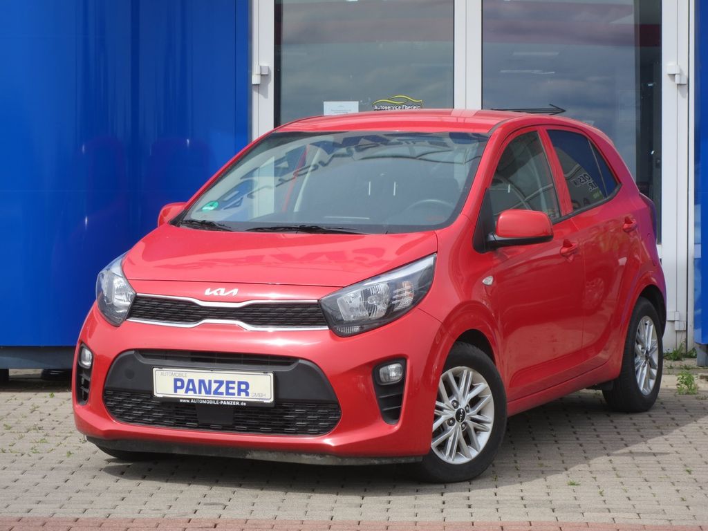Kia Picanto 2021 г. Красный, пробег 17000 км