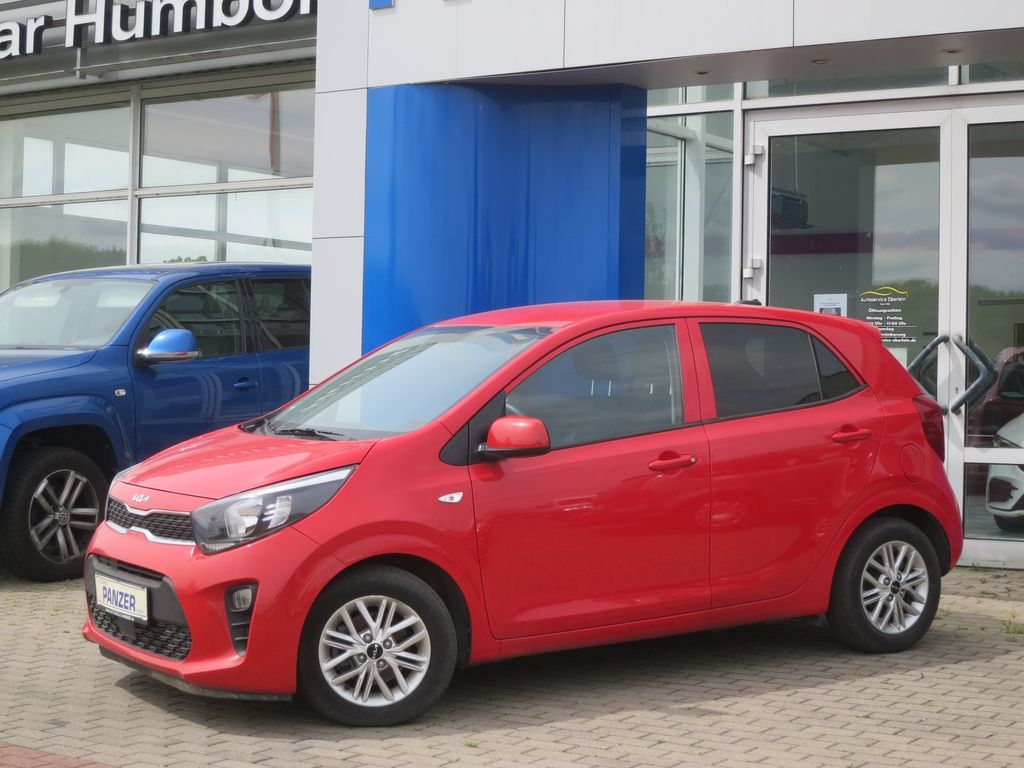 Kia Picanto 2021 г. Красный, пробег 17000 км