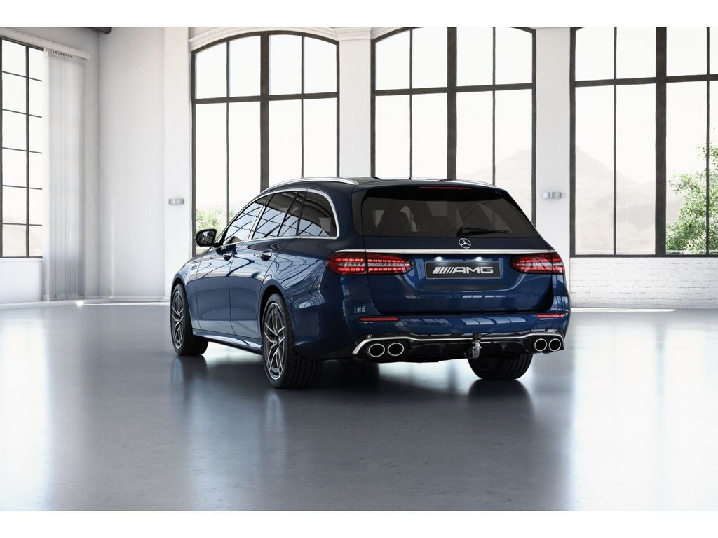 Mercedes-Benz E 53 AMG 2021 г. Синий, пробег 45500 км
