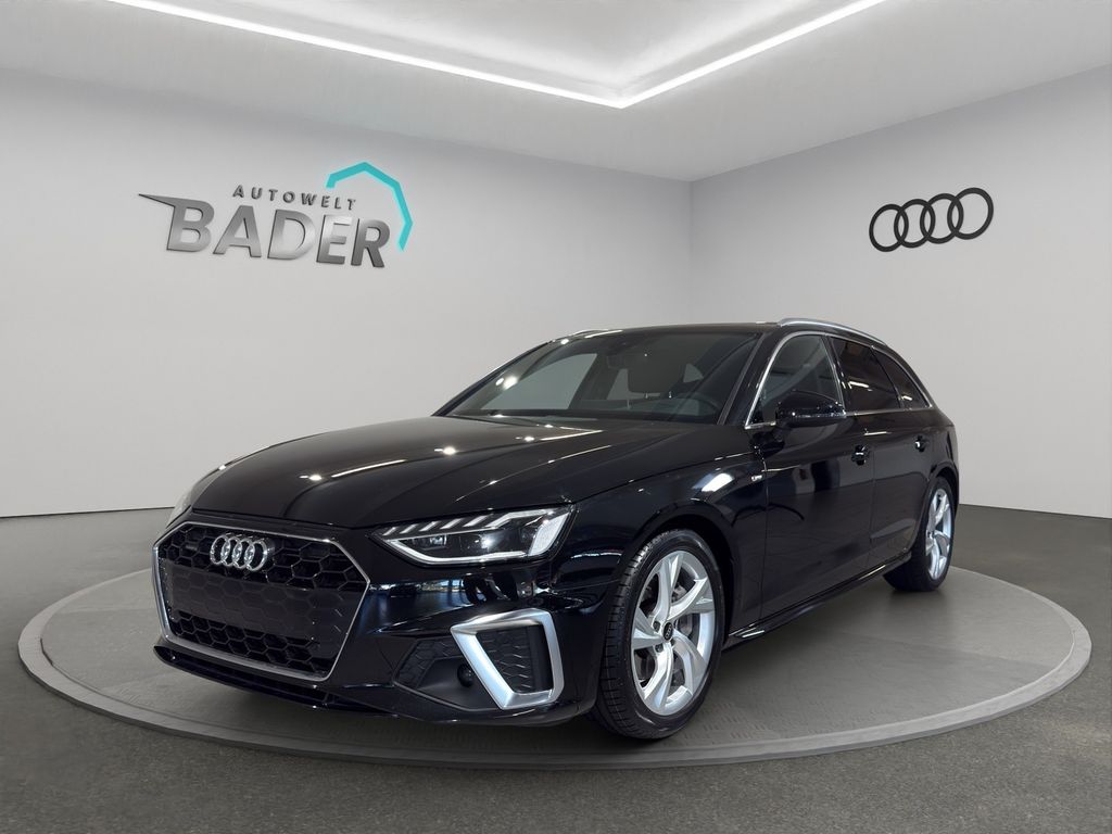 Audi A4 2023 г. Чёрный, пробег 50930 км