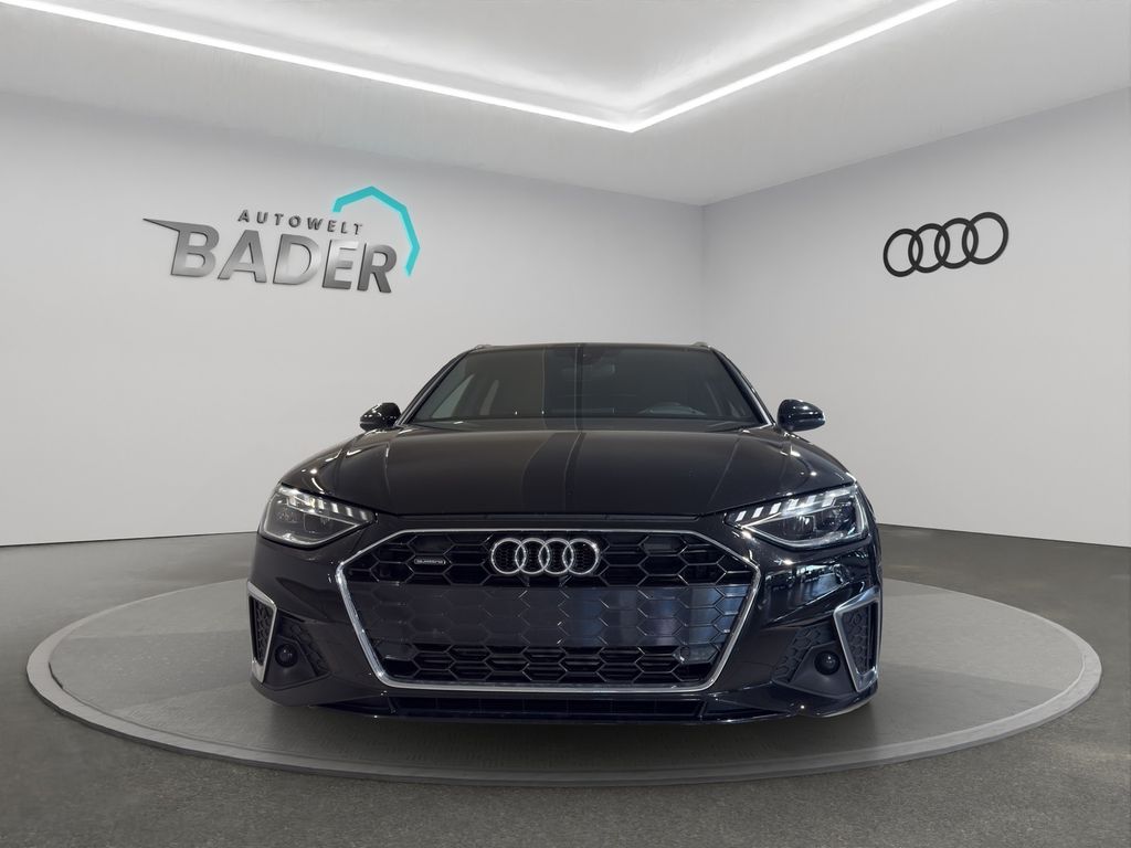 Audi A4 2023 г. Чёрный, пробег 50930 км