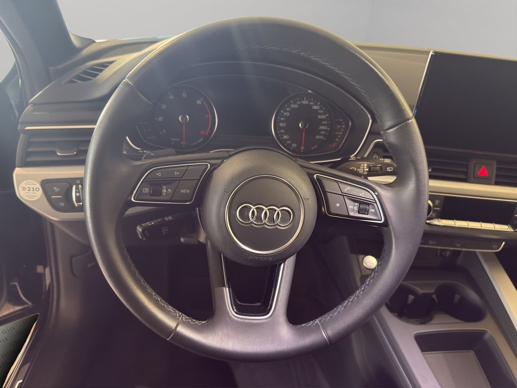 Audi A4 2023 г. Чёрный, пробег 50930 км