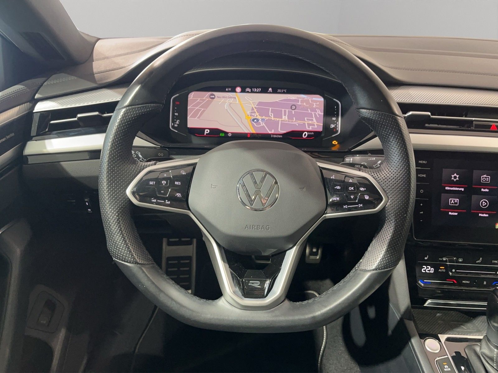 Volkswagen Arteon 2023 г. Белый, пробег 52339 км