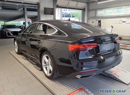 Audi A5 2023 г. Чёрный, пробег 54700 км
