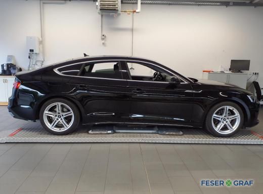 Audi A5 2023 г. Чёрный, пробег 54700 км