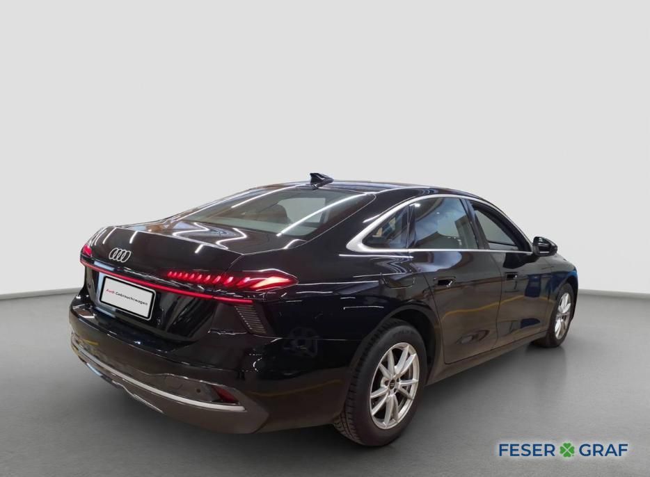Audi A6 2025 г. Чёрный, пробег 21985 км