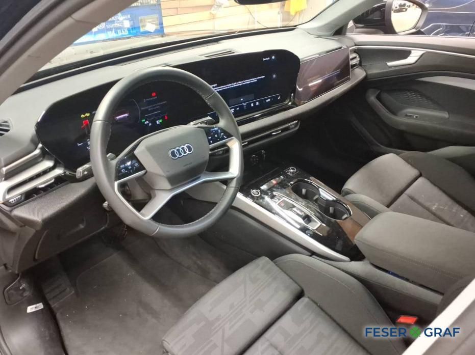 Audi A6 2025 г. Чёрный, пробег 21985 км