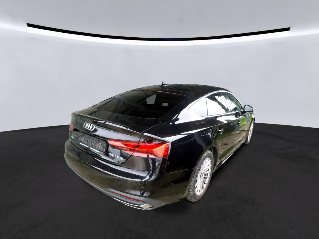 Audi A5 2021 г. Чёрный, пробег 45789 км