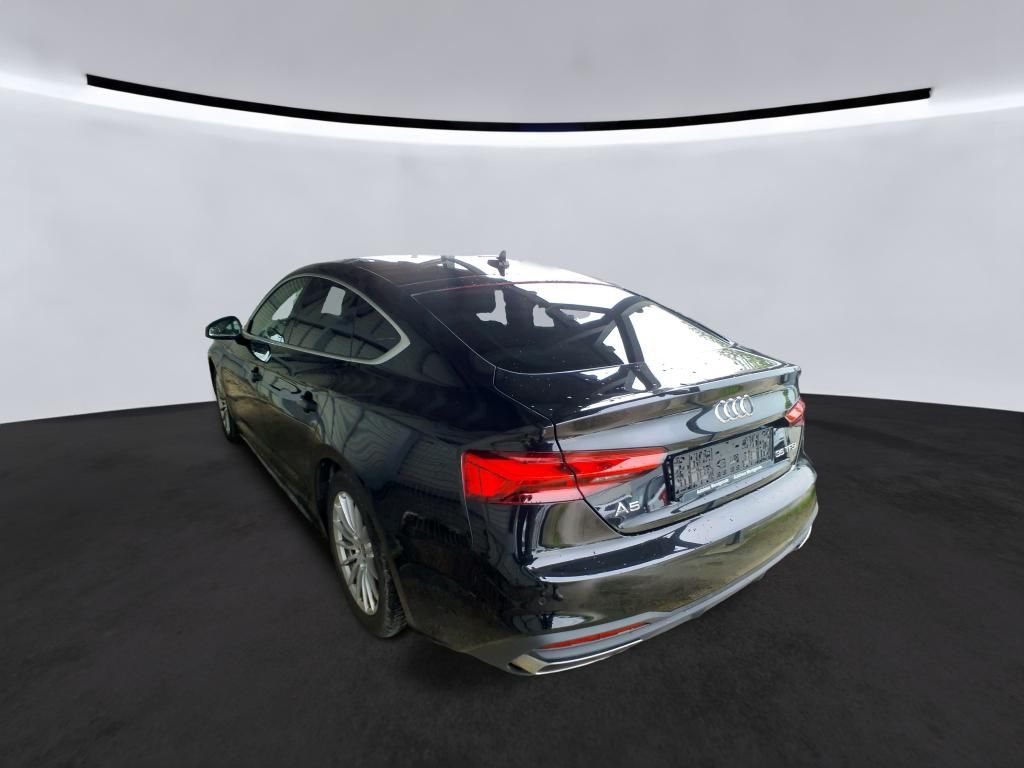 Audi A5 2021 г. Чёрный, пробег 45789 км