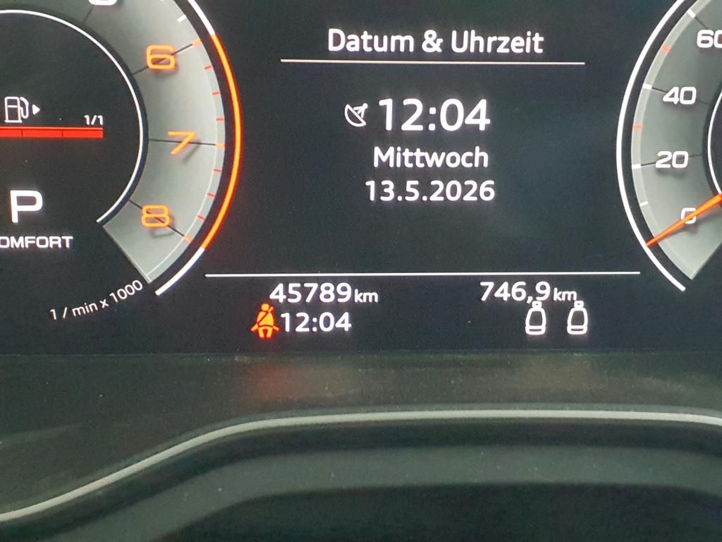 Audi A5 2021 г. Чёрный, пробег 45789 км