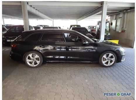 Audi A4 2023 г. Чёрный, пробег 57700 км