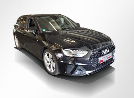 Audi A4 2023 г. Чёрный, пробег 57700 км