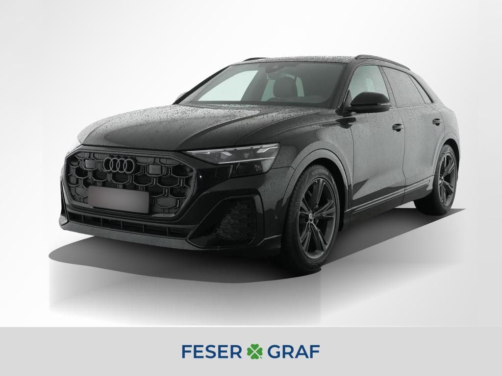 Audi Q8 2025 г. Чёрный, пробег 39900 км