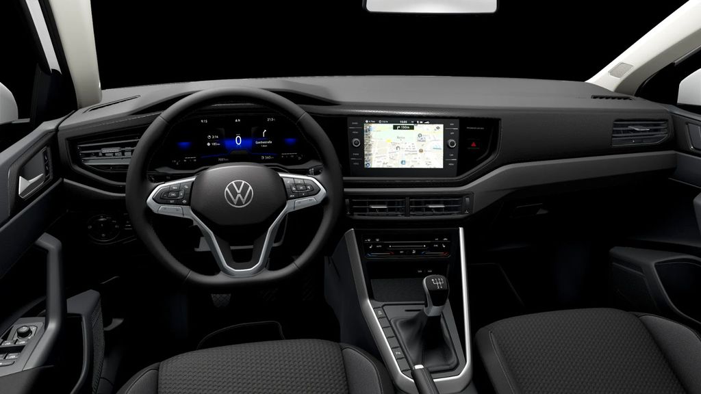 Volkswagen Polo 2022 г. Белый, пробег 46399 км