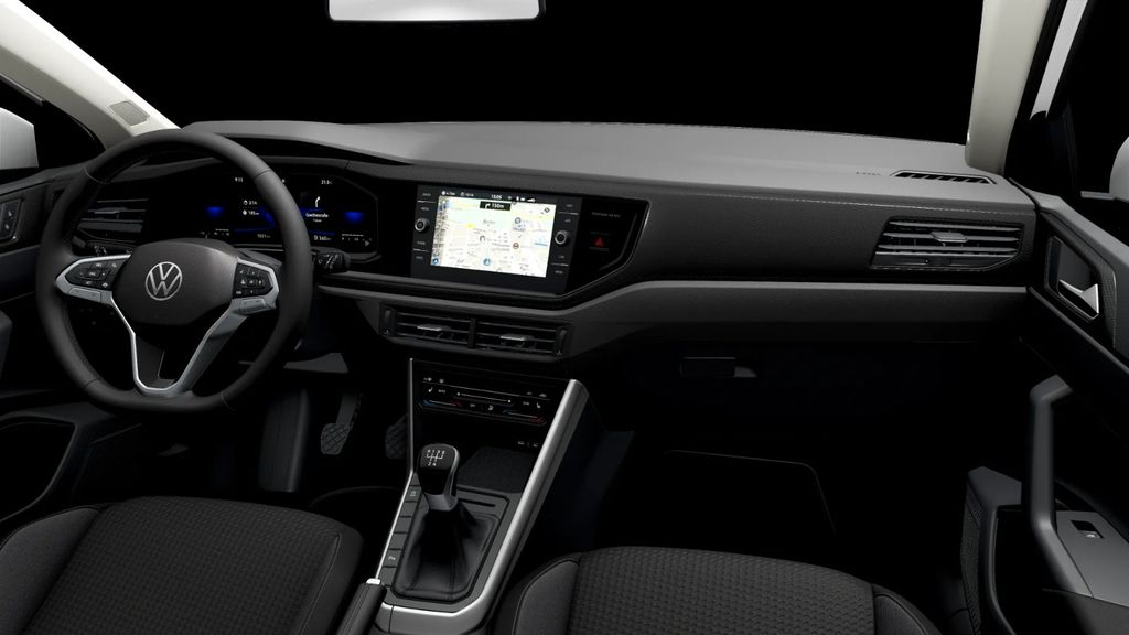 Volkswagen Polo 2022 г. Белый, пробег 46399 км