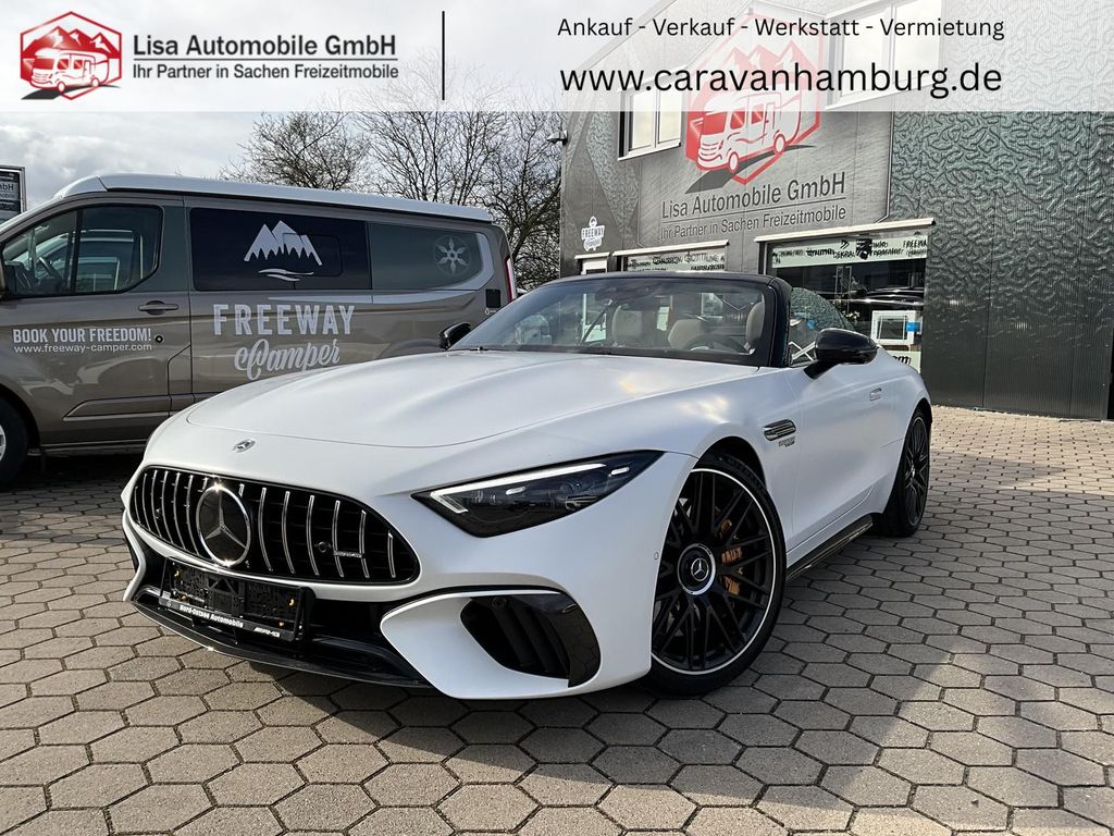 Mercedes-Benz SL 63 AMG 2022 г. Белый, пробег 10850 км