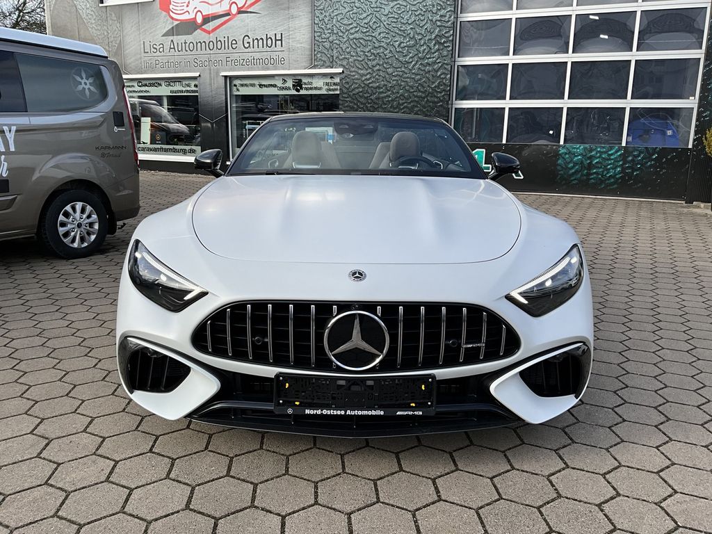 Mercedes-Benz SL 63 AMG 2022 г. Белый, пробег 10850 км