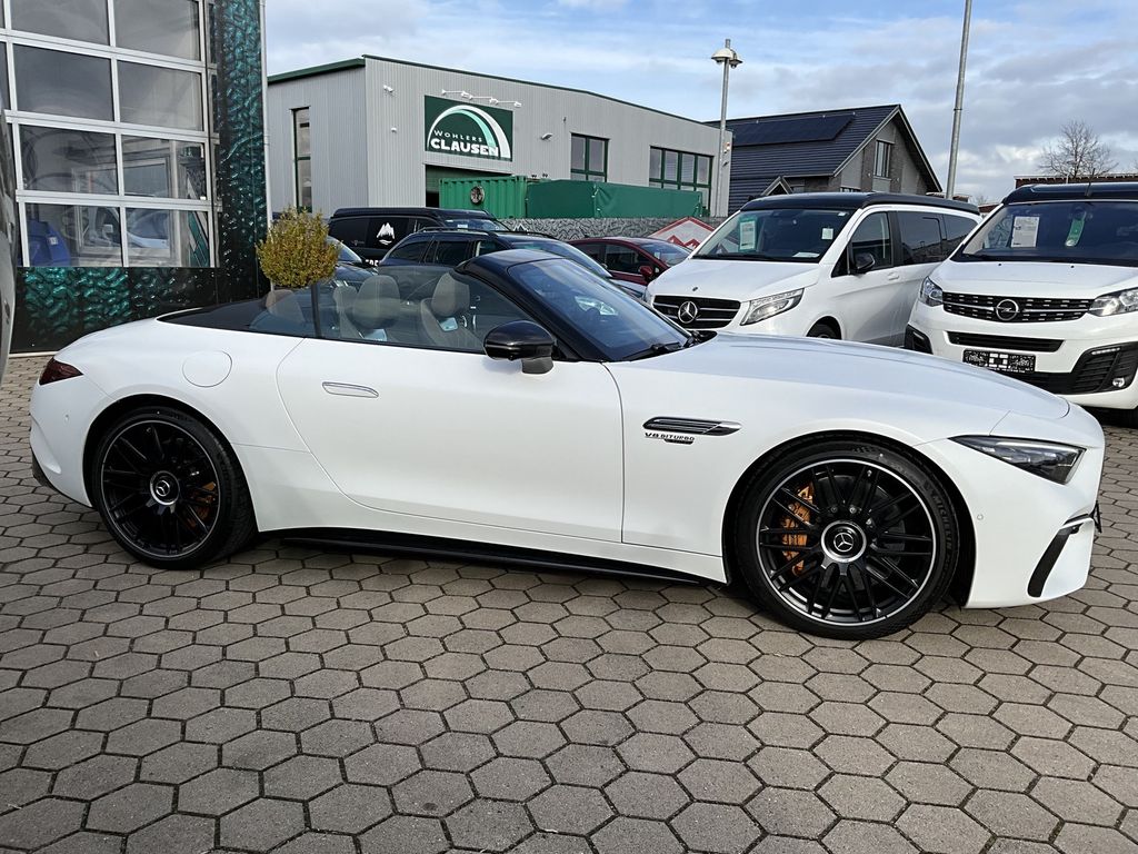 Mercedes-Benz SL 63 AMG 2022 г. Белый, пробег 10850 км