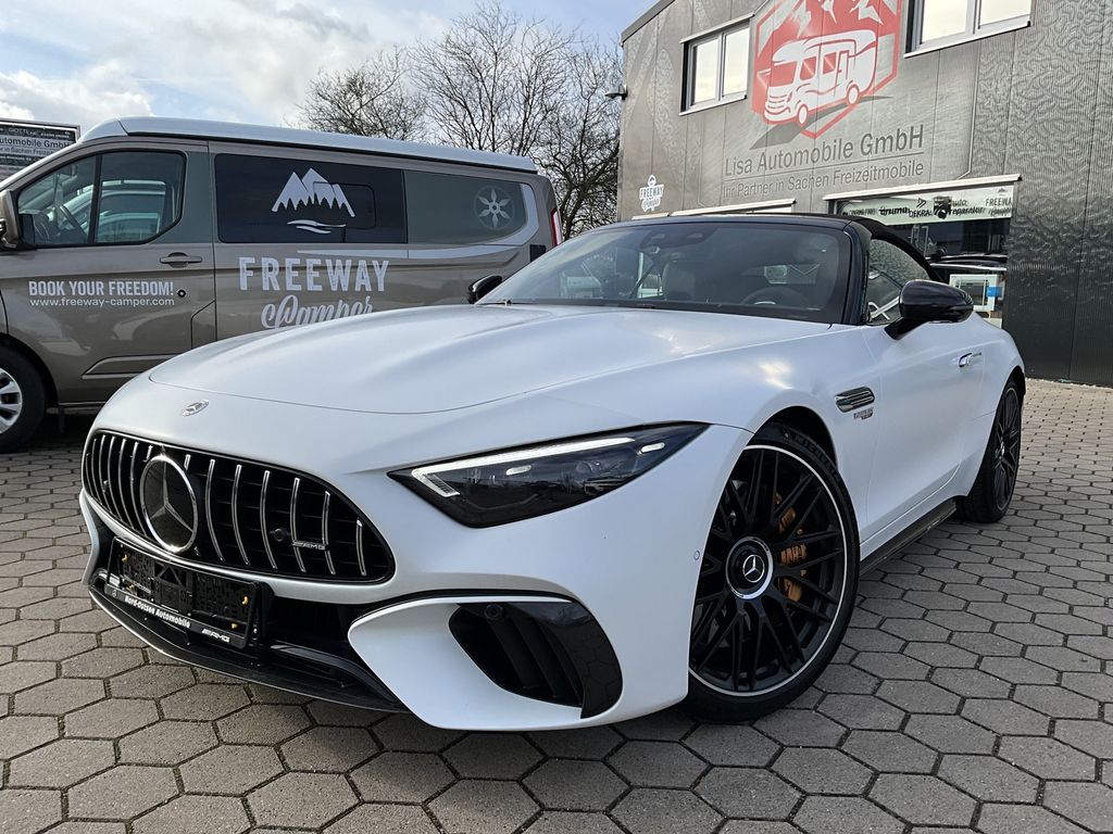 Mercedes-Benz SL 63 AMG 2022 г. Белый, пробег 10850 км