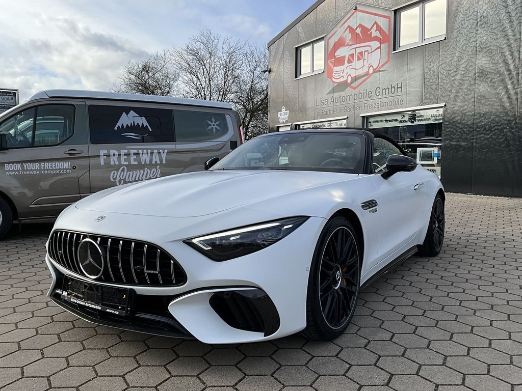 Mercedes-Benz SL 63 AMG 2022 г. Белый, пробег 10850 км