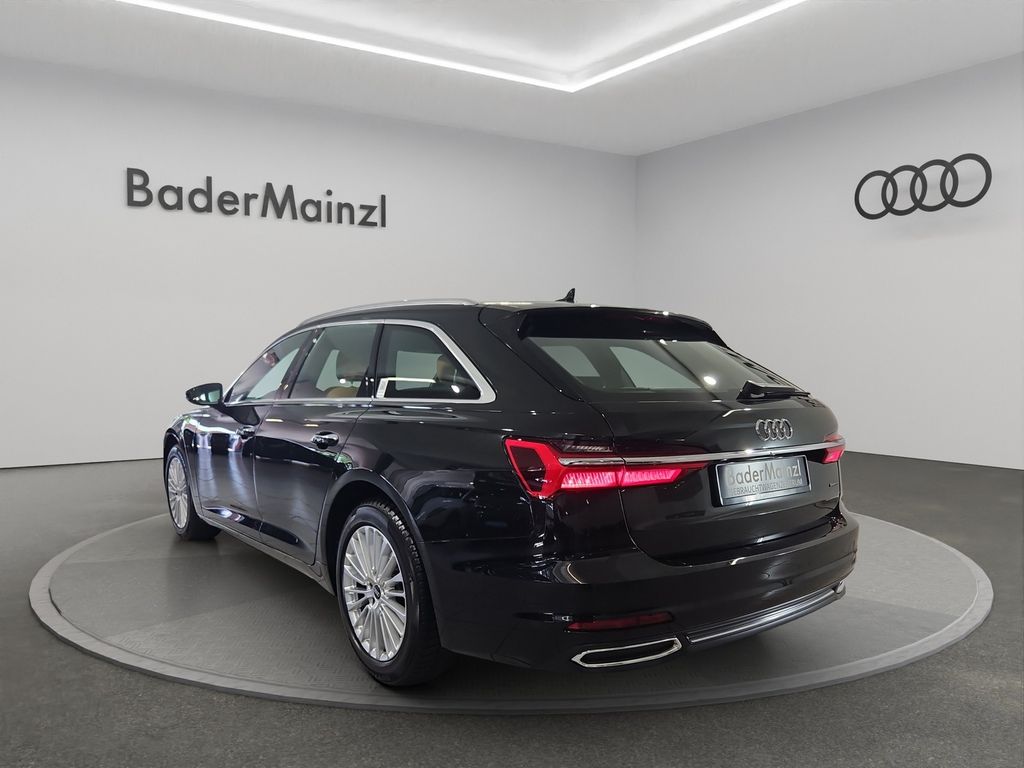 Audi A6 2021 г. Чёрный, пробег 53180 км