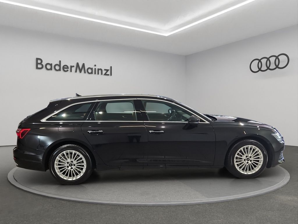 Audi A6 2021 г. Чёрный, пробег 53180 км
