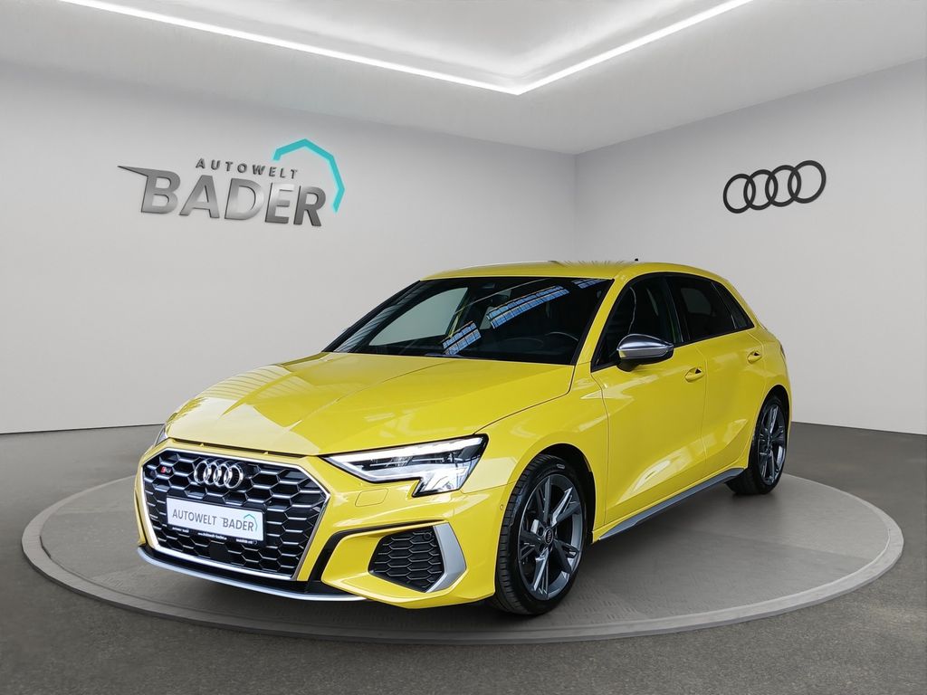 Audi S3 2023 г. Жёлтый, пробег 46895 км