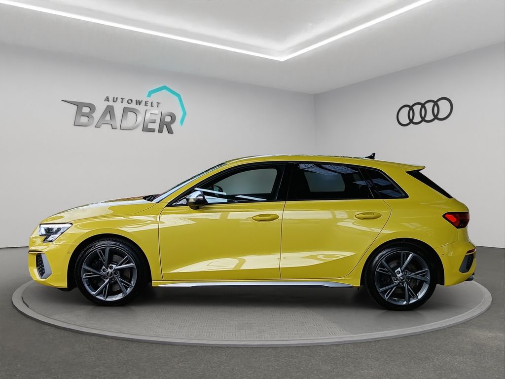 Audi S3 2023 г. Жёлтый, пробег 46895 км
