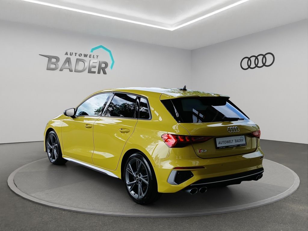 Audi S3 2023 г. Жёлтый, пробег 46895 км