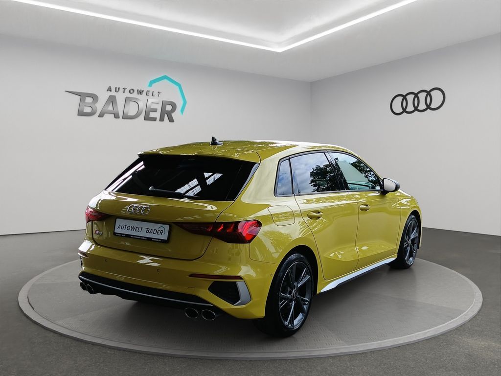 Audi S3 2023 г. Жёлтый, пробег 46895 км