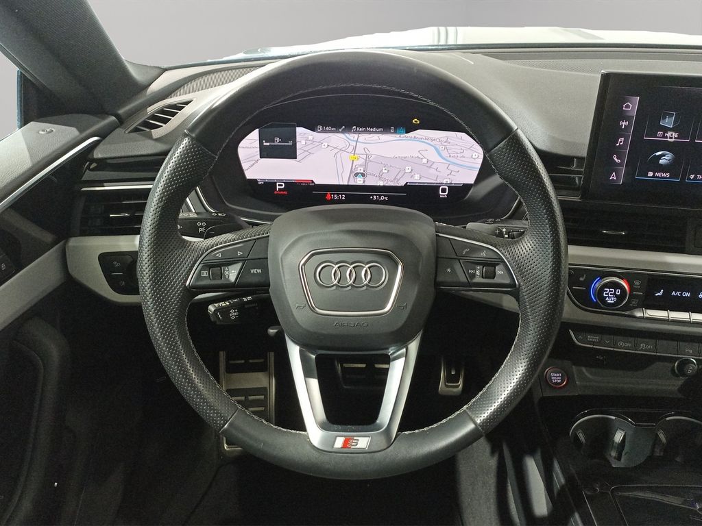 Audi S5 2023 г. Серый, пробег 45493 км