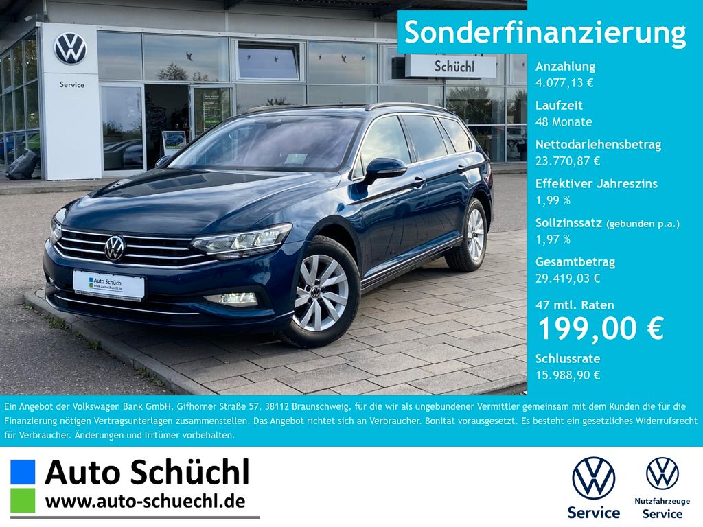 Volkswagen PASSAT VARIANT 2024 г. Синий, пробег 57562 км