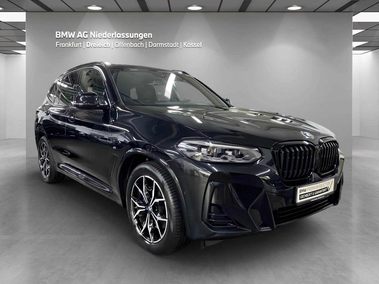 BMW X3 2023 г. Чёрный, пробег 22905 км