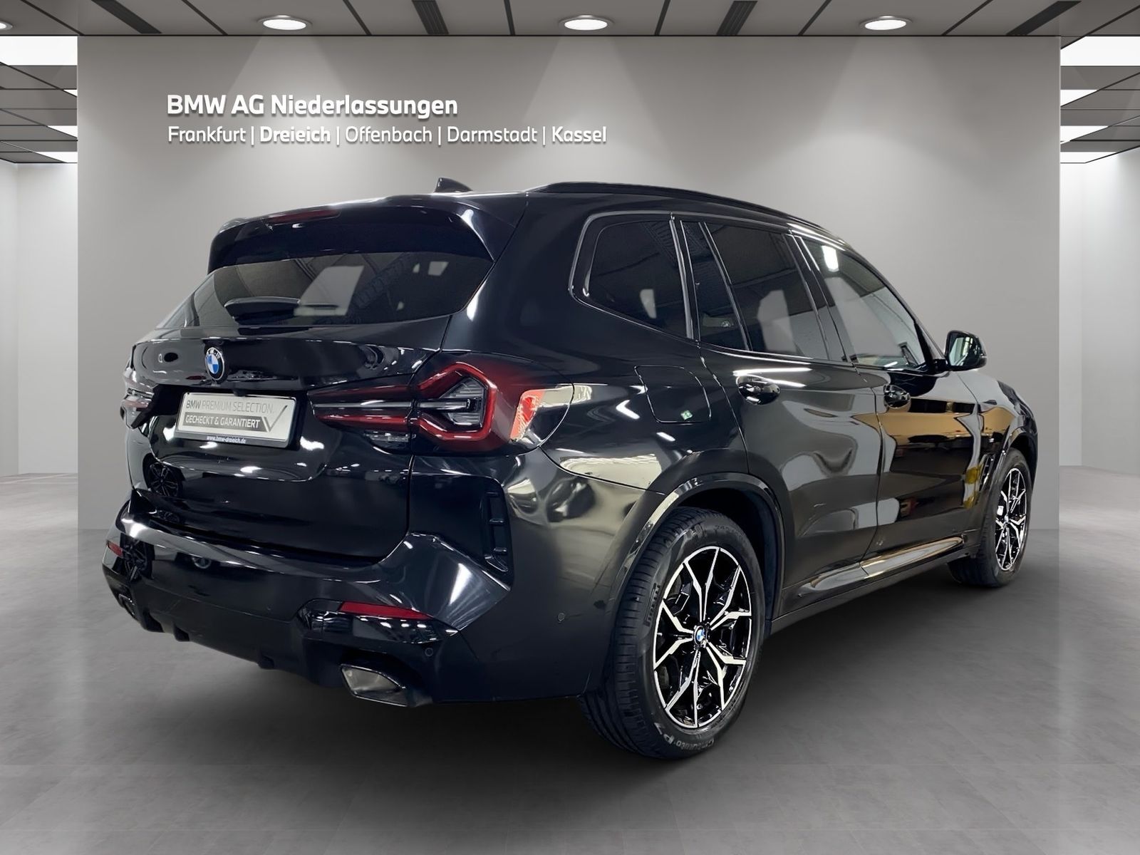 BMW X3 2023 г. Чёрный, пробег 22905 км