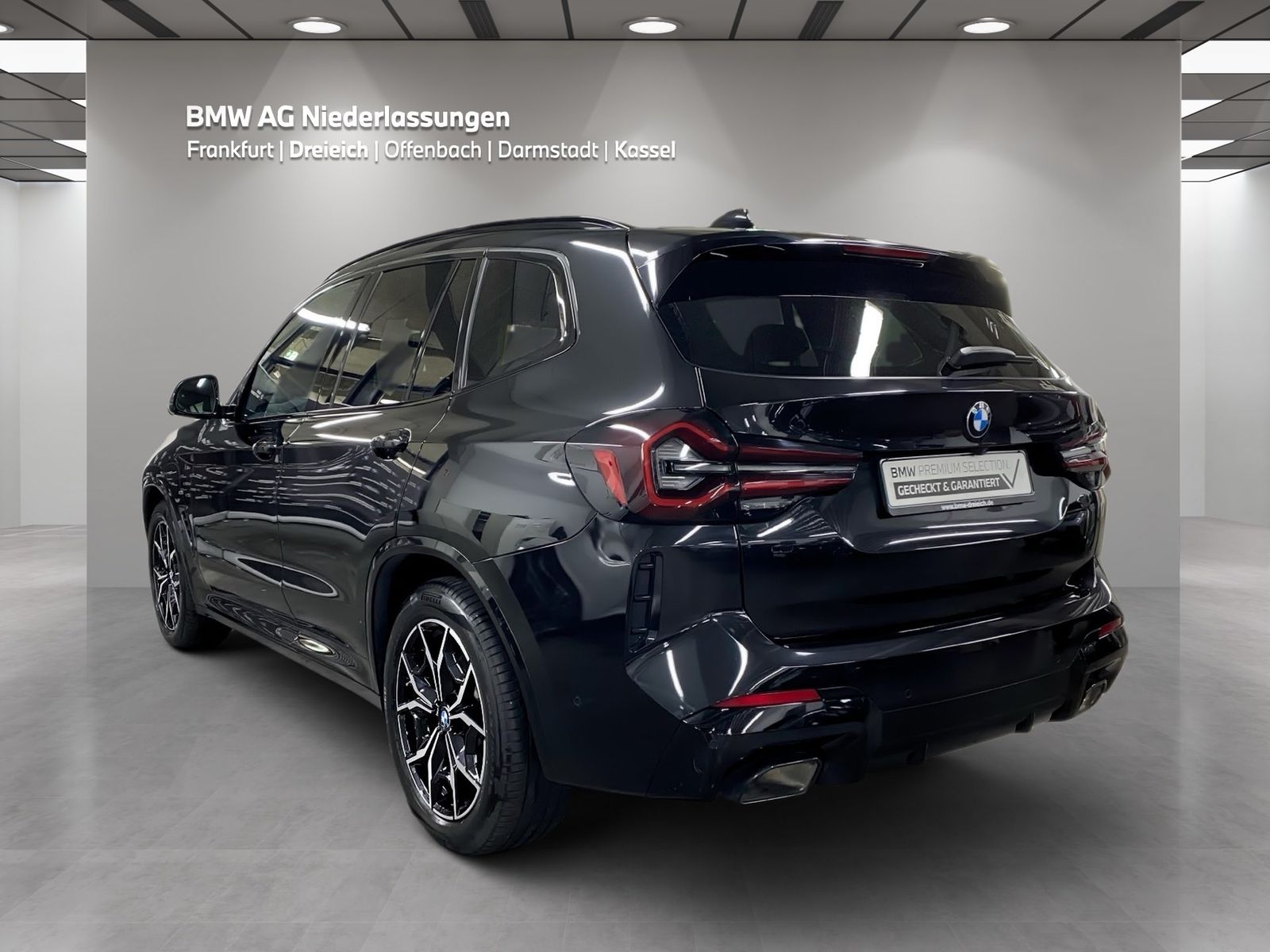 BMW X3 2023 г. Чёрный, пробег 22905 км
