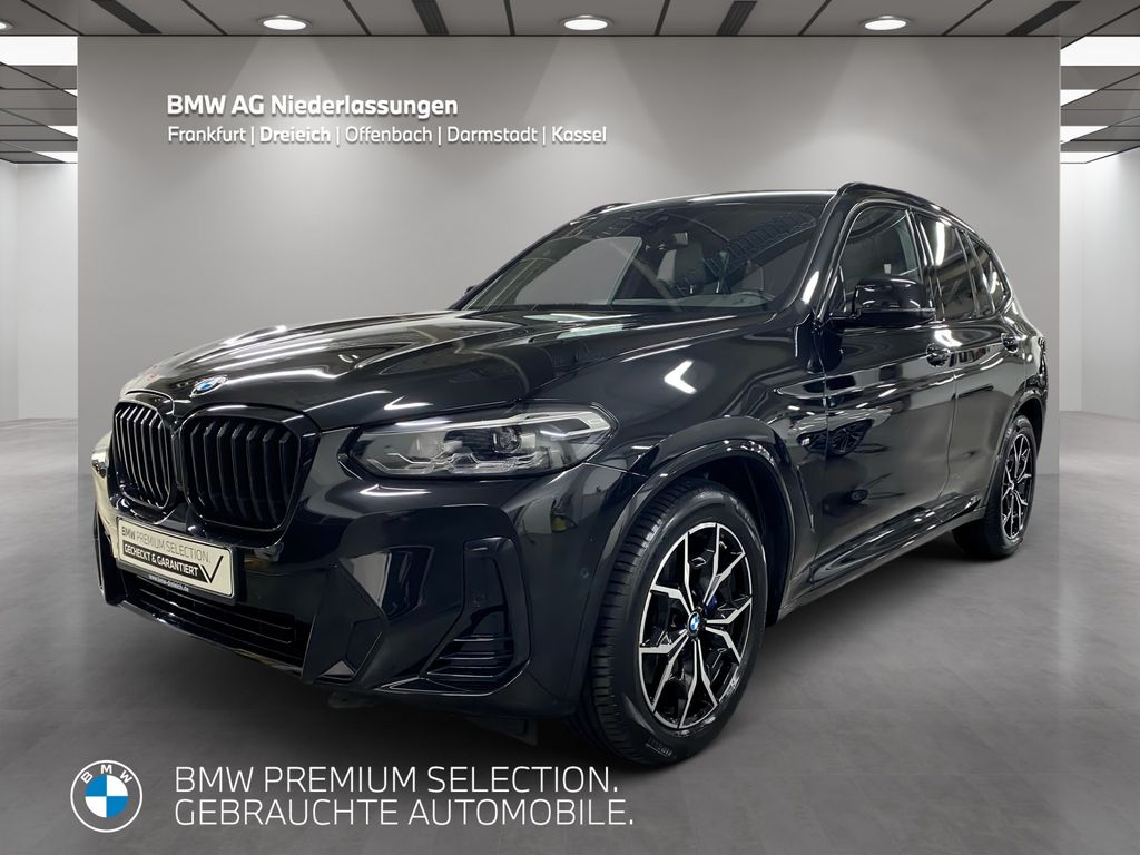 BMW X3 2023 г. Чёрный, пробег 22905 км