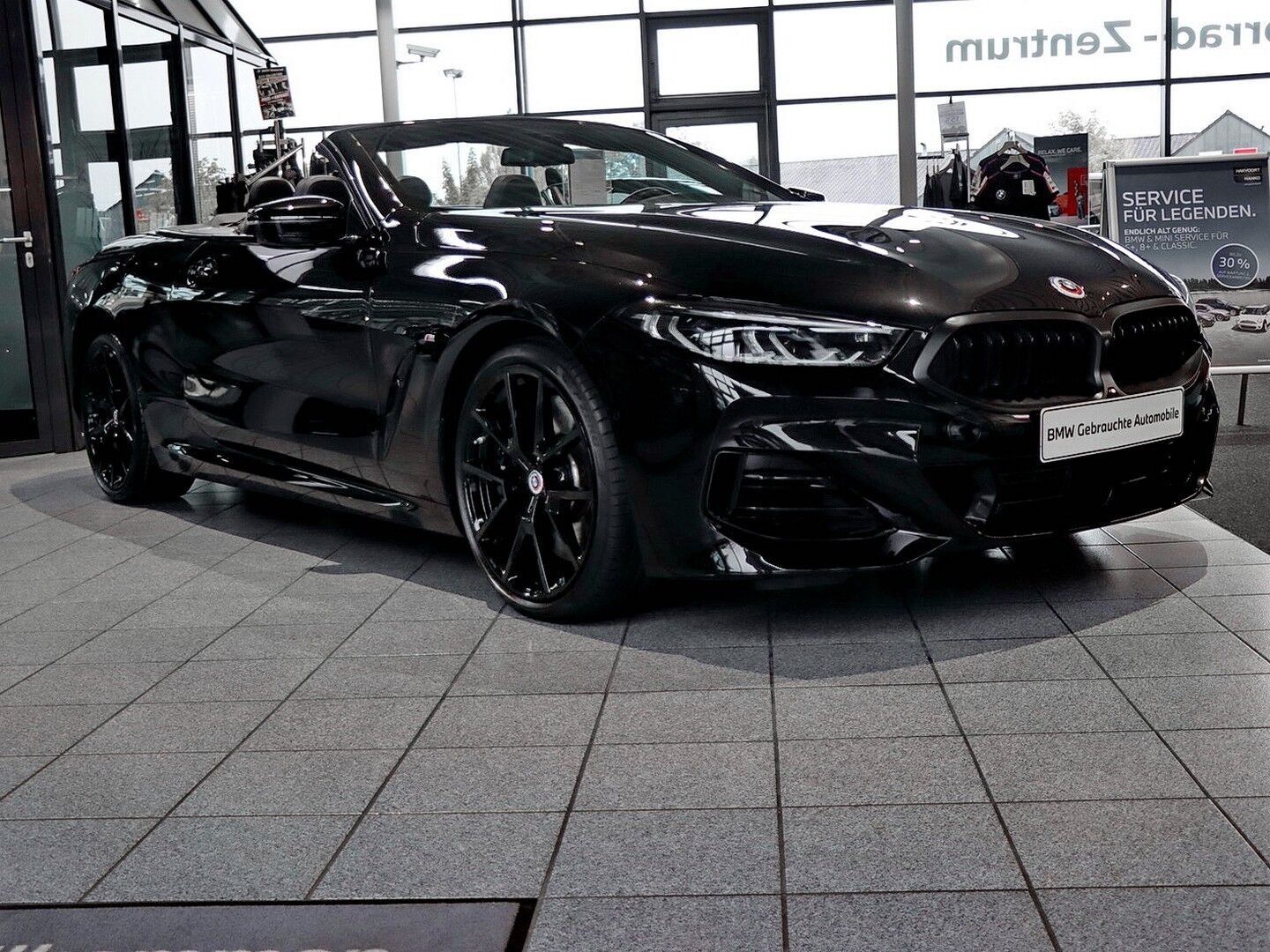 BMW 840 2022 г. Чёрный, пробег 27038 км
