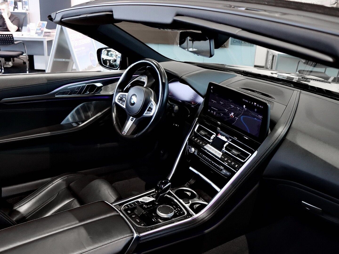 BMW 840 2022 г. Чёрный, пробег 27038 км