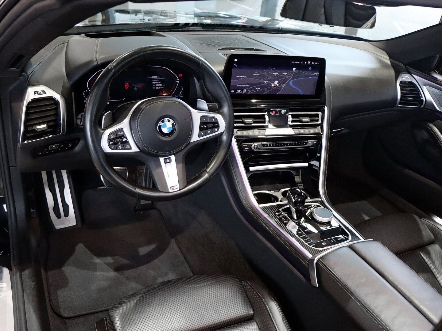 BMW 840 2022 г. Чёрный, пробег 27038 км