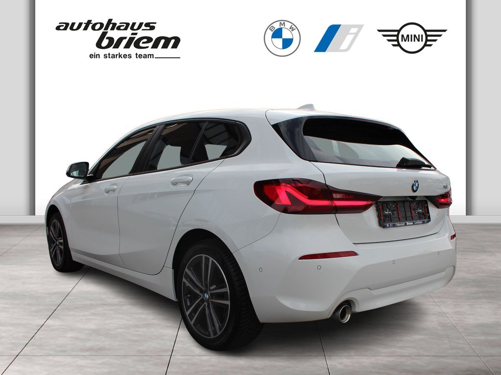 BMW 118 2023 г. Белый, пробег 48590 км
