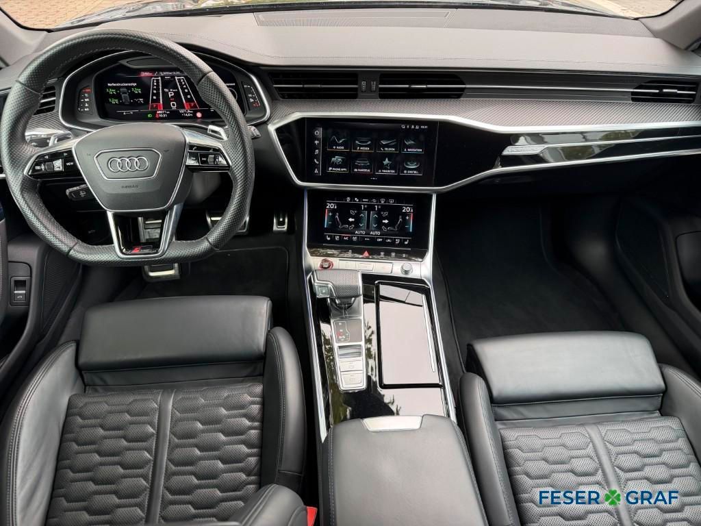 Audi RS6 2023 г. Чёрный, пробег 48071 км