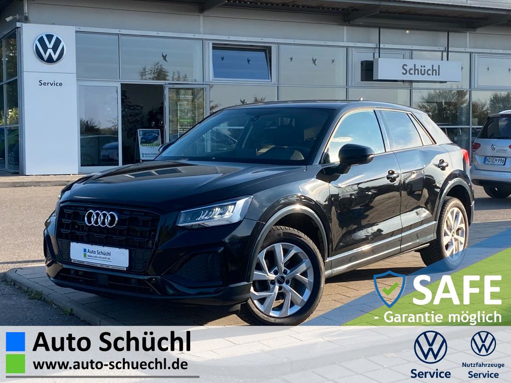 Audi Q2 2023 г. Чёрный, пробег 40386 км