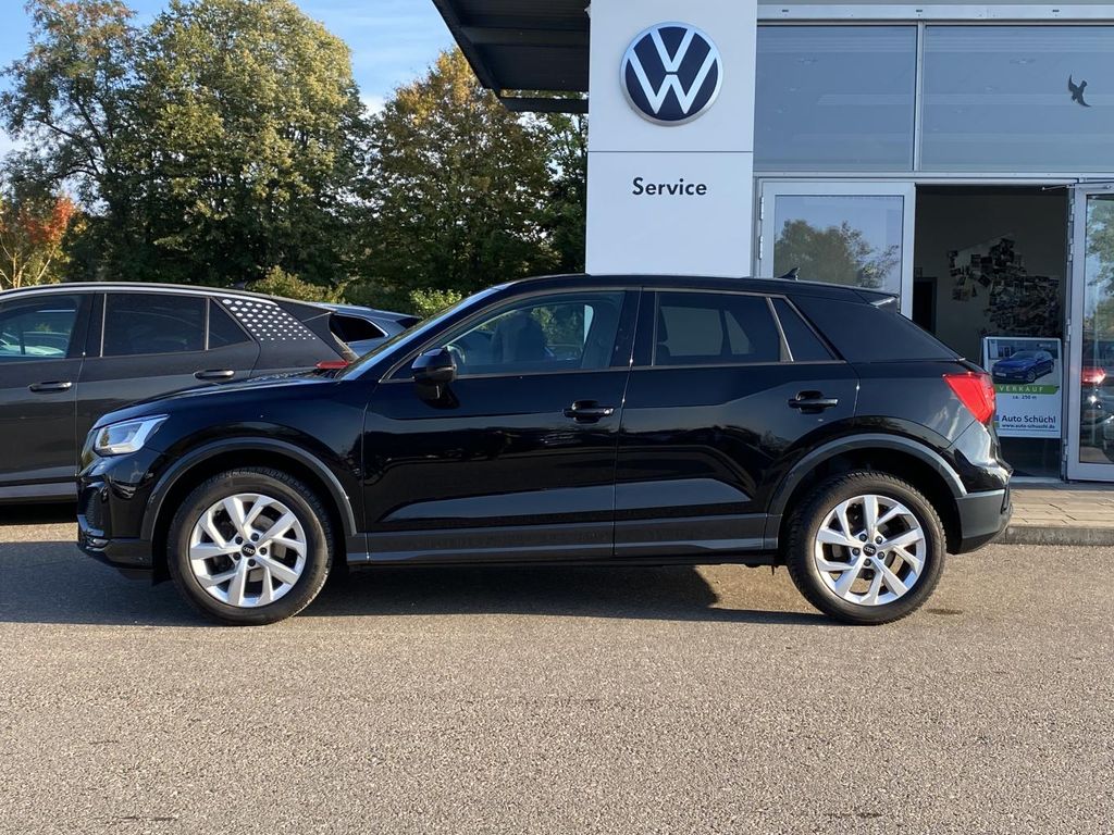 Audi Q2 2023 г. Чёрный, пробег 40386 км