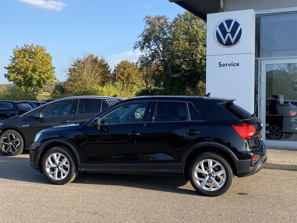 Audi Q2 2023 г. Чёрный, пробег 40386 км
