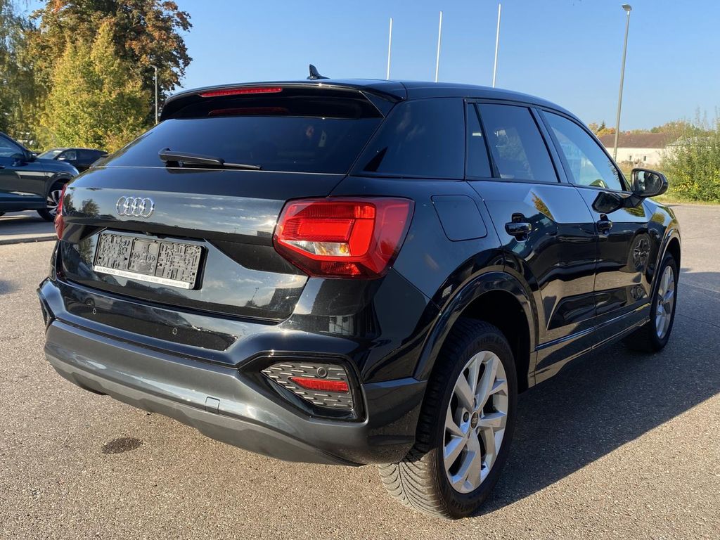 Audi Q2 2023 г. Чёрный, пробег 40386 км