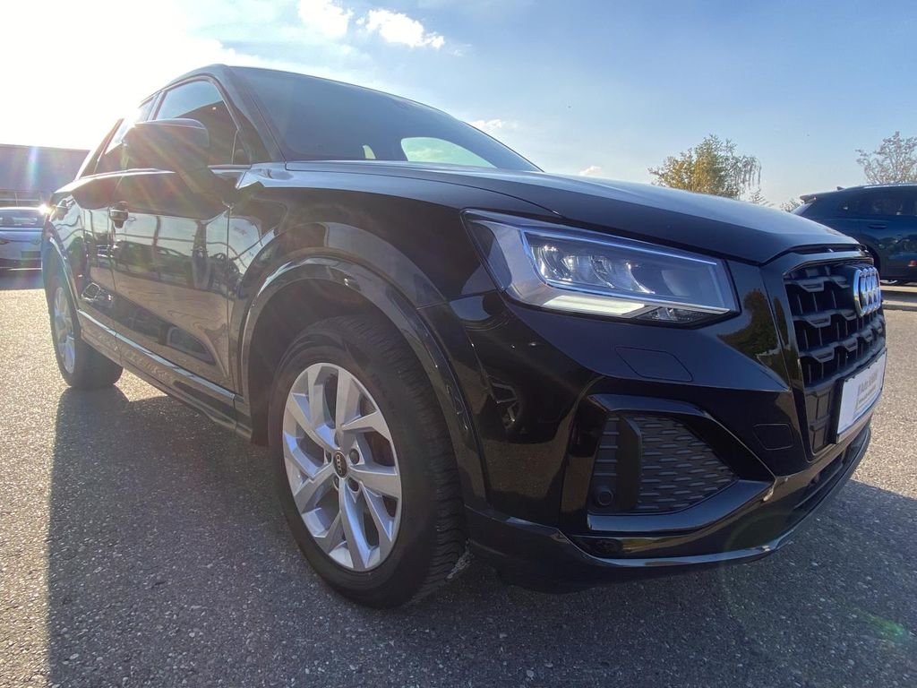 Audi Q2 2023 г. Чёрный, пробег 40386 км