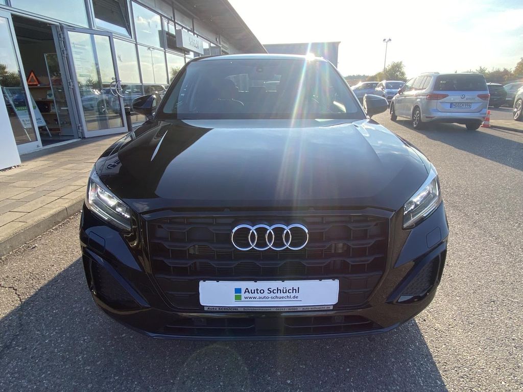 Audi Q2 2023 г. Чёрный, пробег 40386 км