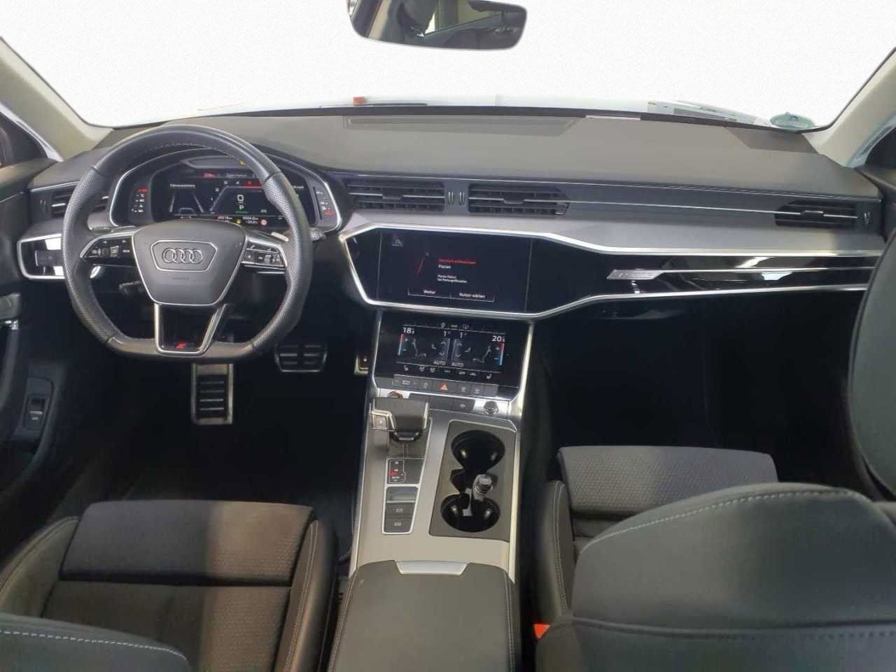Audi S6 2024 г. Чёрный, пробег 49518 км