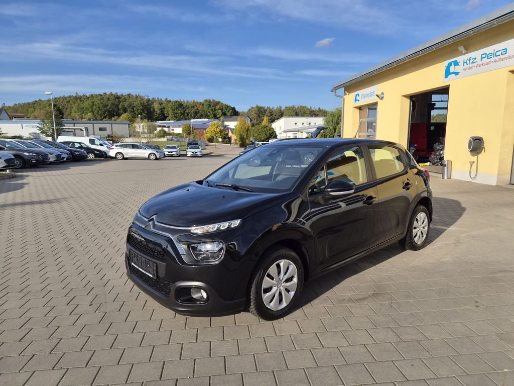 Citroen C3 2021 г. Чёрный, пробег 41000 км
