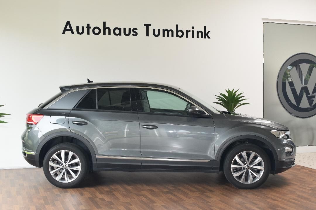 Volkswagen T-Roc 2021 г. Серый, пробег 40100 км